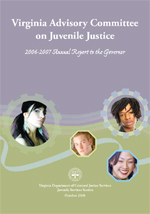 Advisory Committee on Juvenile Justice: 2006 - 2007 Annual Report