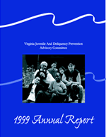 JJDP Advisory Committee 1999 Annual Report Cover