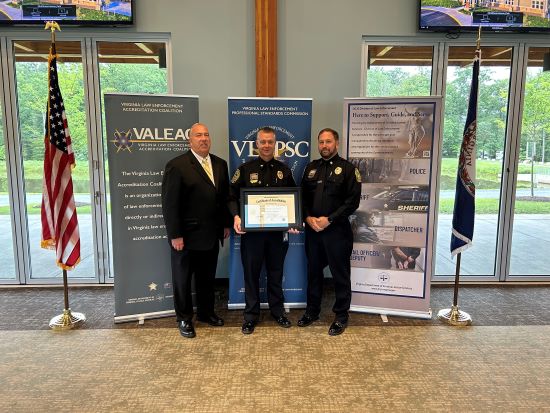 Colonial Heights PD 4th Award 