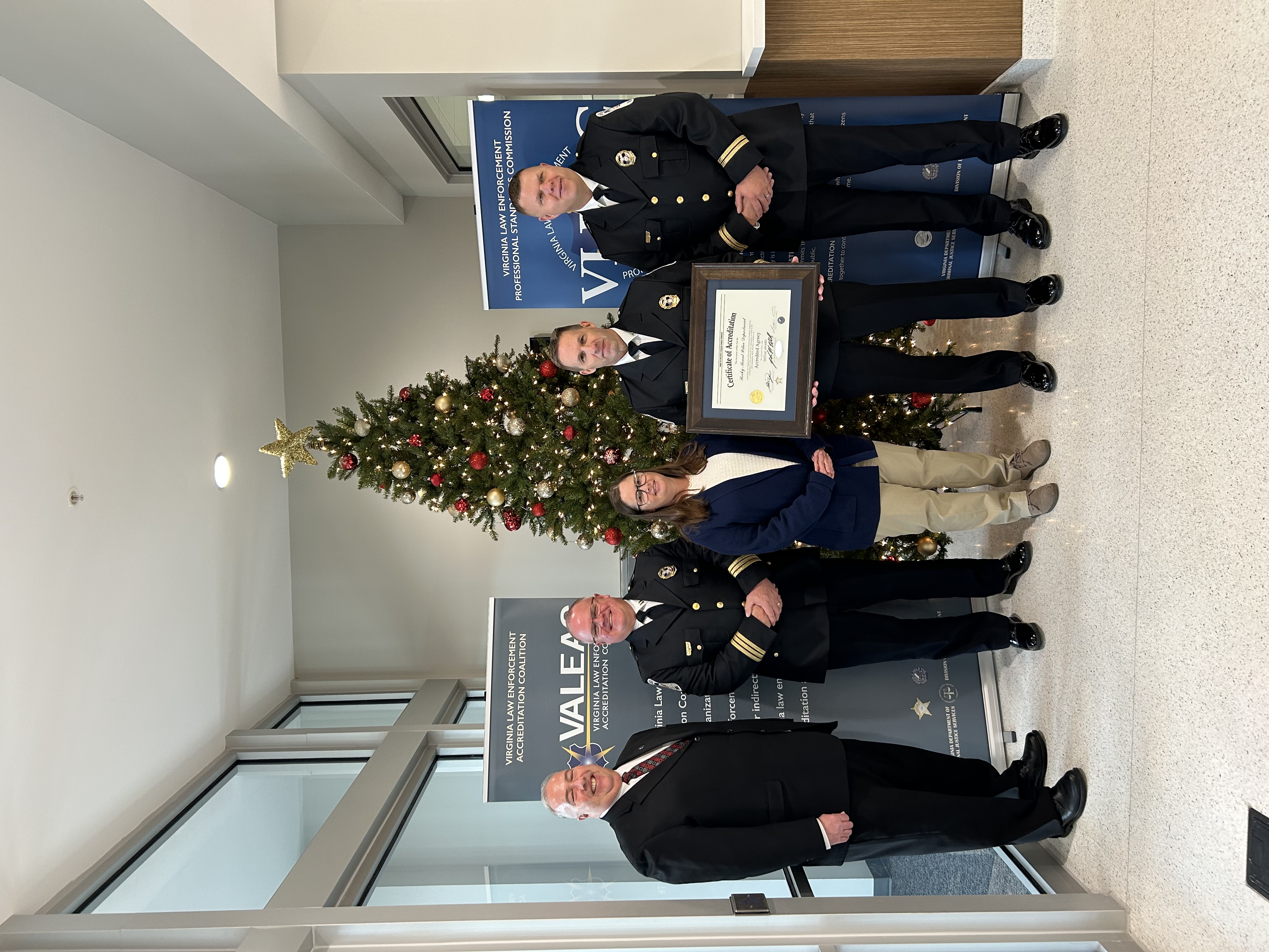 Rocky Mount Police Department Initial Accreditation December 5, 2024, Commission Meeting