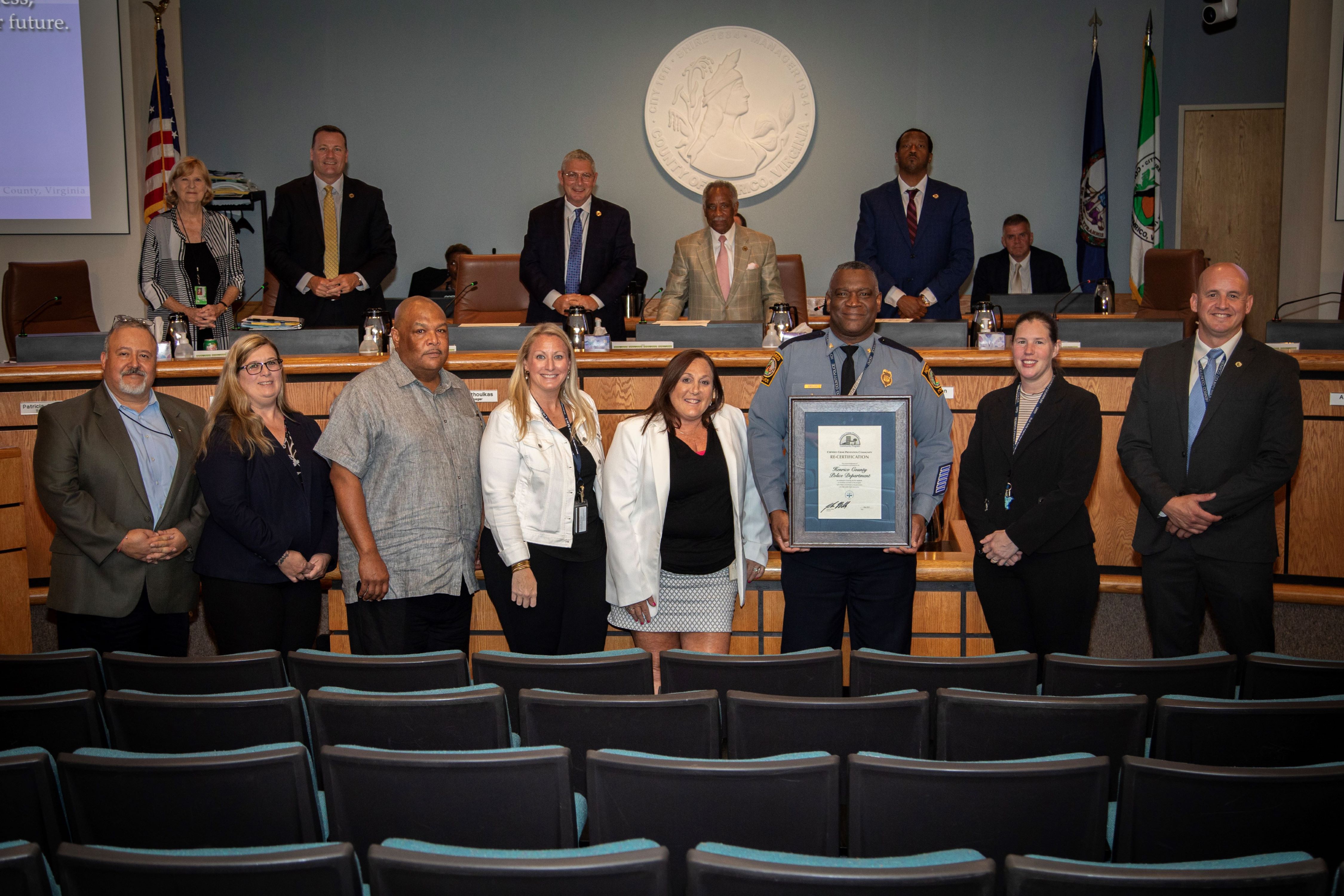 Henrico County CCPC Certificate Presentation August 2023