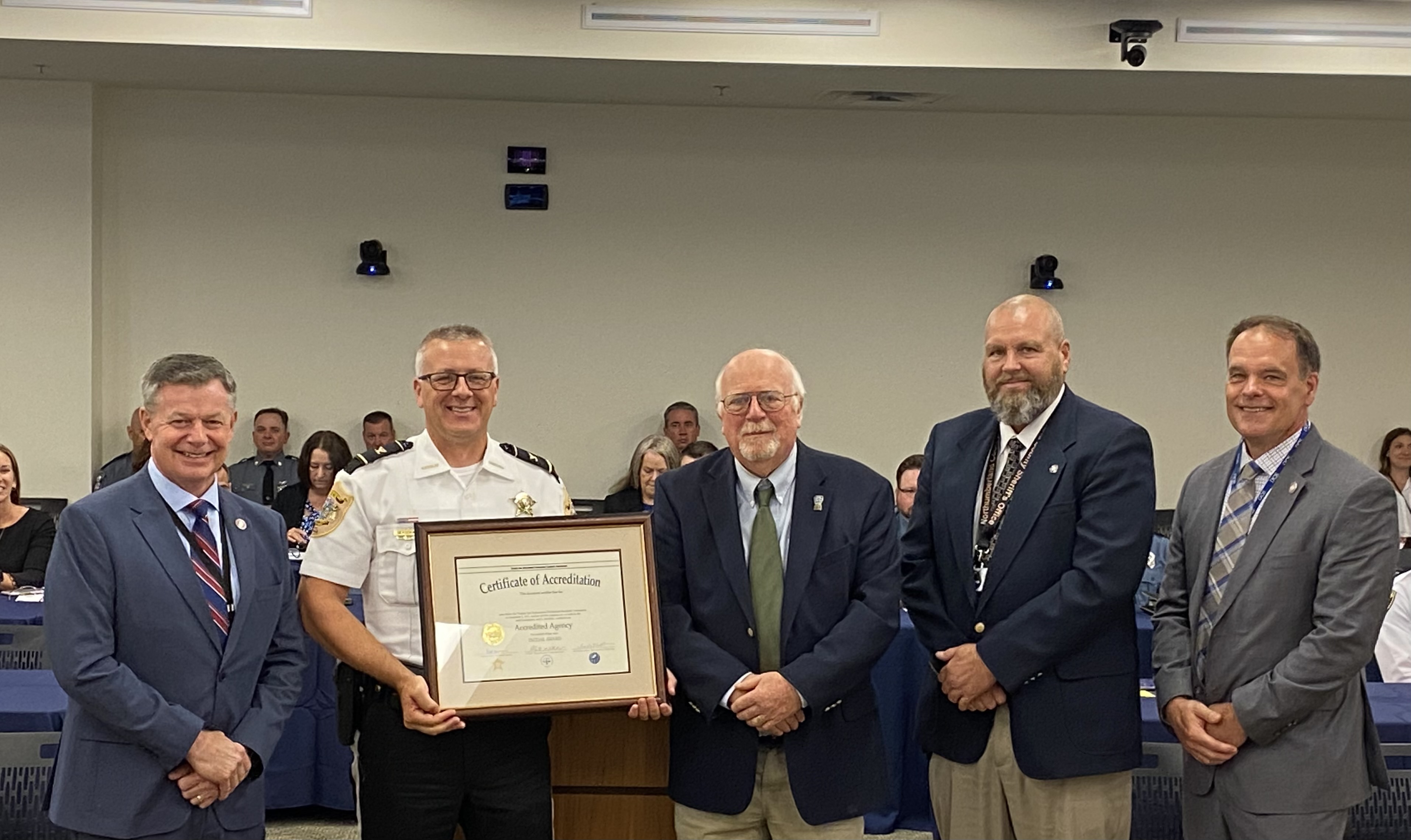 Northumberland County Sheriff’s Office received their Initial