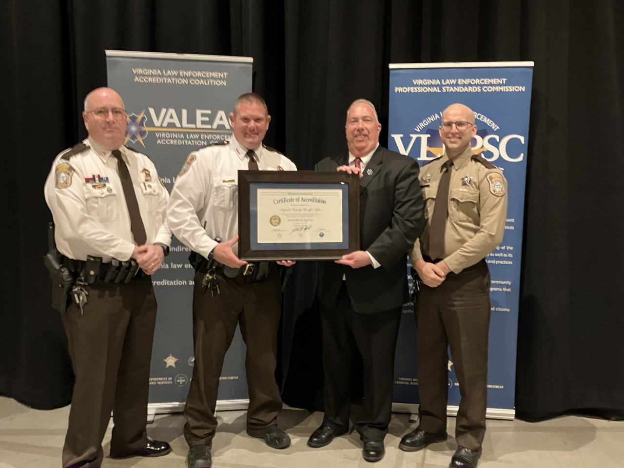 Augusta County Sheriff's Office-Sheriff Donald Smith-Initial Award