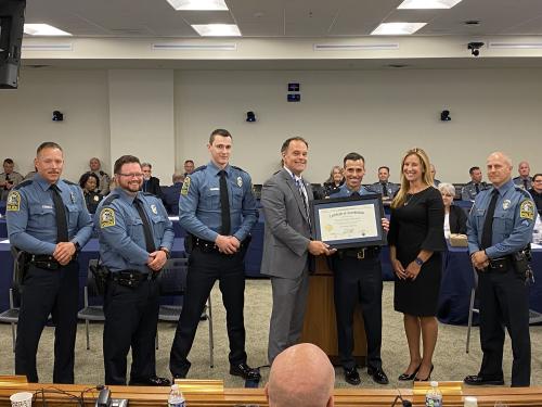 Woodstock Police Department received their Second Re-accreditation Certificate Woodstock Police Department received their Second Re-accreditation Certificate