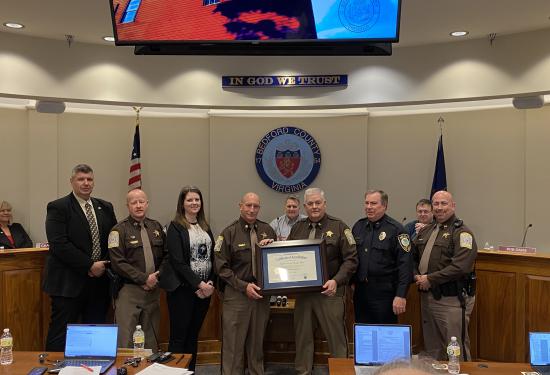 Bedford County Sheriff’s Office - reaccreditation