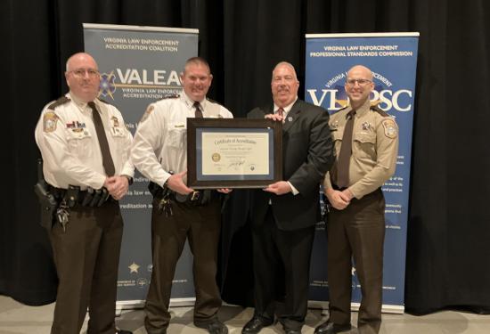 Augusta County Sheriff's Office-Sheriff Donald Smith-Initial Award