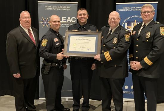 Martinsville Police Department-Chief Robert Fincher-7th Award