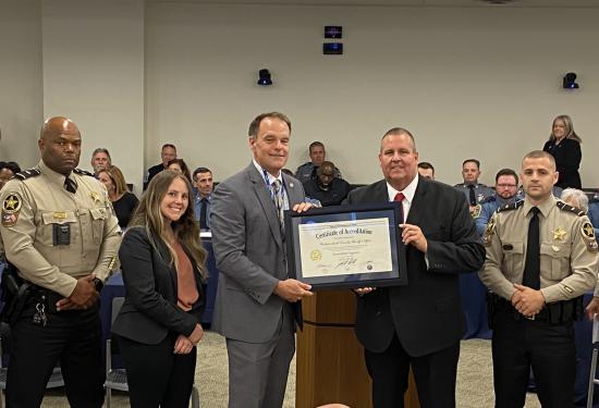 Westmoreland County Sheriff’s Office received their Fifth Re-accreditation